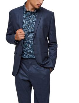 Blazer Selected Homme de corte Slim Fit azulón de hombre