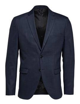 Blazer Selected Homme de corte Slim Fit azulón de hombre