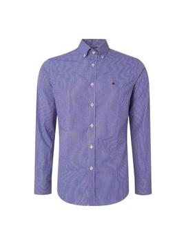 Camisa Lion of Porches slim fit con estampado vichy