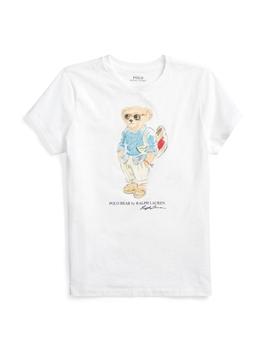 Camiseta Polo Ralph Lauren de cuello redondo con Polo Bear