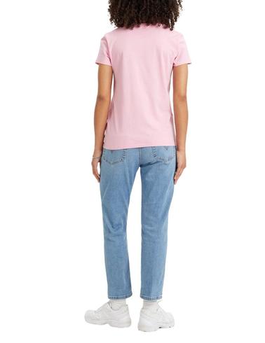 Camiseta Levi's® The Perfect Tee Poster Logo Prism Pink