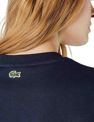 Sudadera Lacoste de mujer con estampado cocodrilo