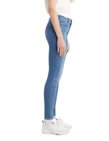 Pantalón Levi's® 720 Hirise Super Skinny Medium Indigo Worn