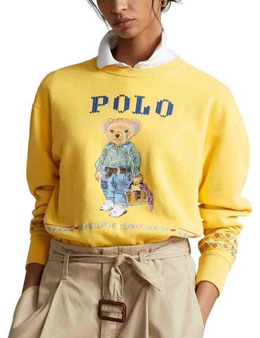 Sudadera Polo Ralph Lauren Polo Bear Nueva Orleans