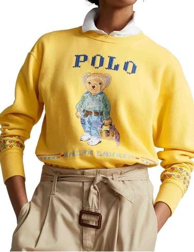 Sudadera Polo Ralph Lauren Polo Bear Nueva Orleans