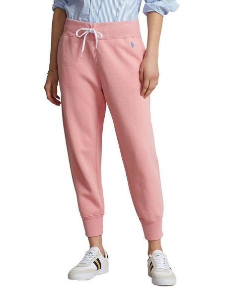 Aditivo Clavijas Empresario Pantalón de chándal Polo Ralph Lauren rosa de mujer