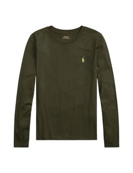 Camiseta Polo Ralph Lauren básica con cuello redondo