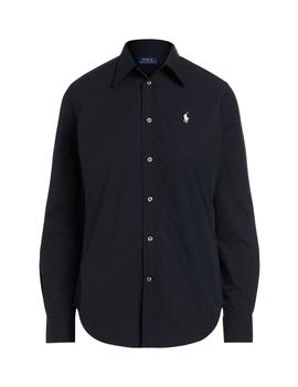 Camisa Polo Ralph Lauren de popelin elástico de mujer