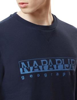 Sudadera Napapijri Bevora azul marino para hombre