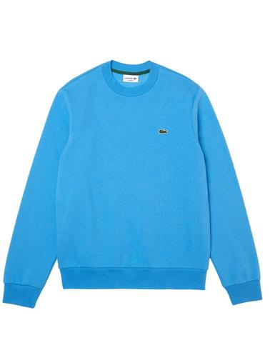 Sudadera Lacoste de cuello redondo de algodón orgánico