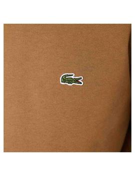 Sudadera Lacoste de cuello redondo de algodón orgánico