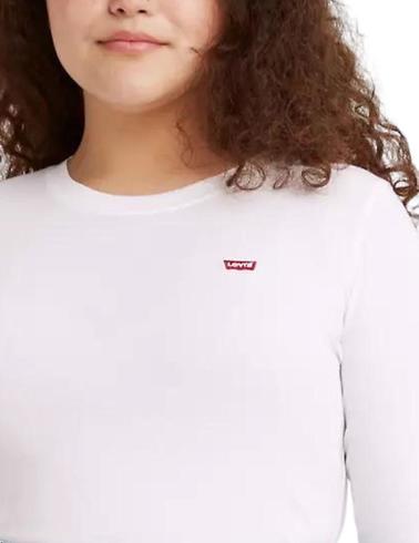 Camiseta Levi's® de manga larga con Baby logo para mujer