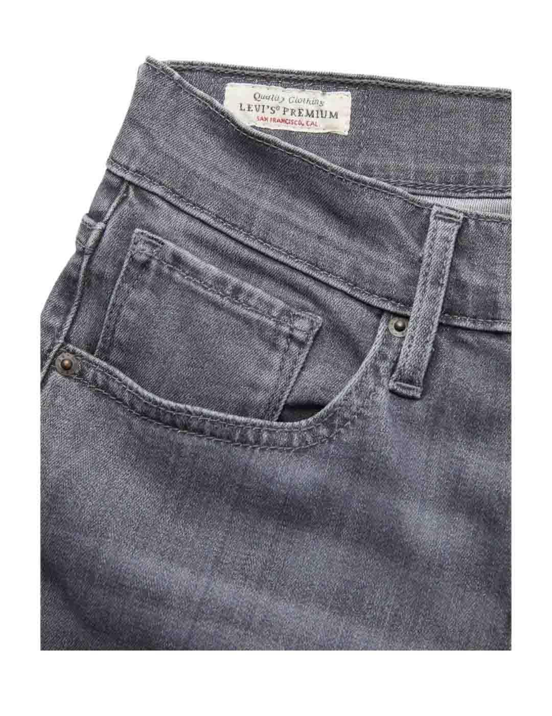 Pantalón Levi's® 724 High Rise Straight Z0745 Black Worn In