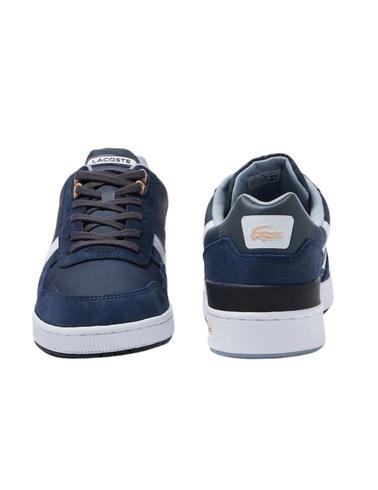 Zapatillas Lacoste T-Clip de hombre en piel y ante