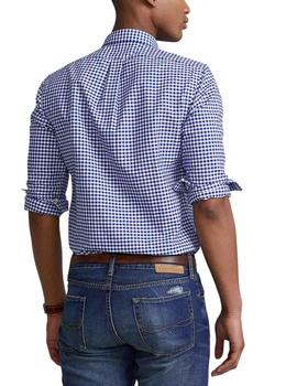 Camisa Polo Ralph Lauren slim fit con cuadro vichy