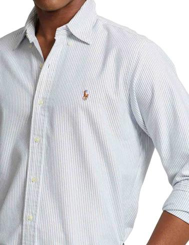 Camisa Polo Ralph Lauren de oxford slim fit de rayas