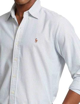 Camisa Polo Ralph Lauren de oxford slim fit de rayas