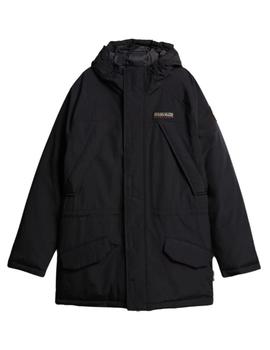 Chaqueta larga Napapijri Epoch Solid negro