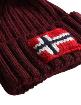 Gorro Napapijri Semiury con borla