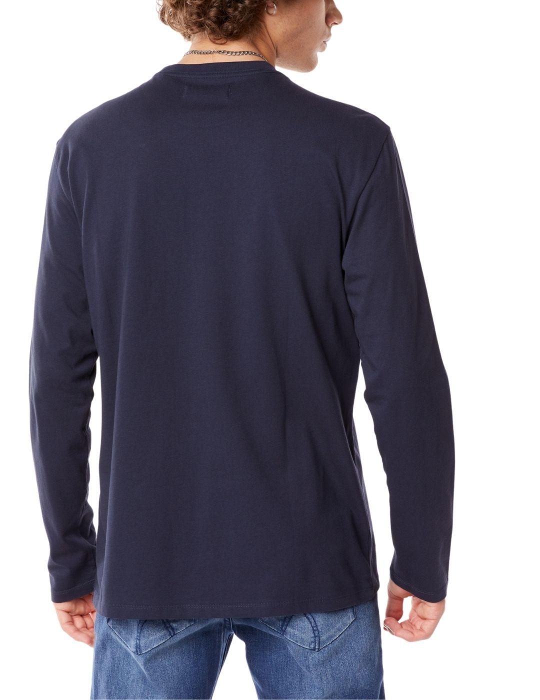 CAMISETA GAS JEANS DHARIS/R HOMBRE MANGA LARGA DE ALGODóN