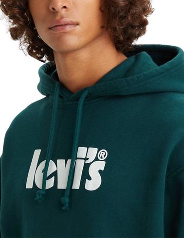 Sudadera Levi's® Relaxed Graphic Po de hombre