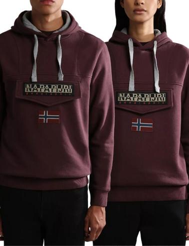 Sudadera Napapijri Burgee Winter con capucha