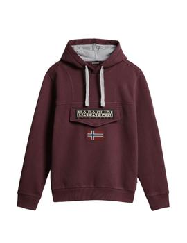 Sudadera Napapijri Burgee Winter con capucha