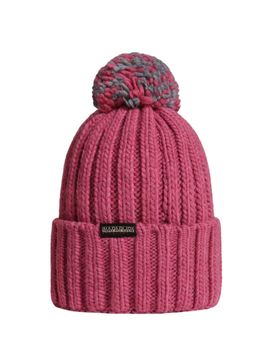 Gorro Napapijri Semiury con borla multicolor