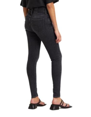 Pantalón Levi's® 720 Hirise Super Skinny Black Mustang