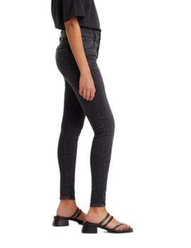 Pantalón Levi's® 720 Hirise Super Skinny Black Mustang