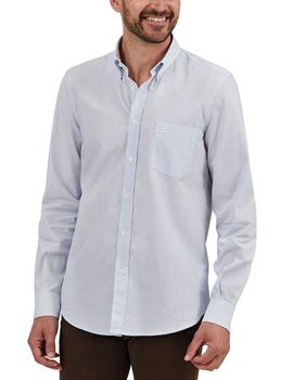 Camisa Florentino regular fit con cuadrillé para hombre