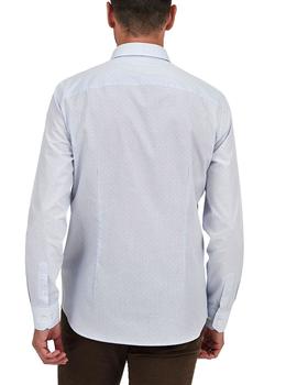 Camisa Florentino regular fit con cuadrillé para hombre