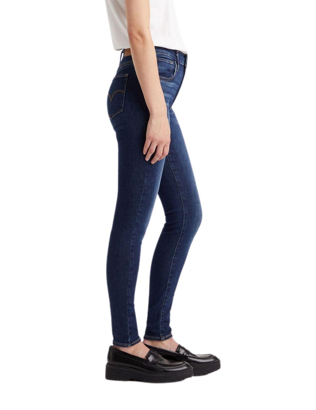 Pantalón Levi's® 720 Hirise Super Skinny Love Song Dark