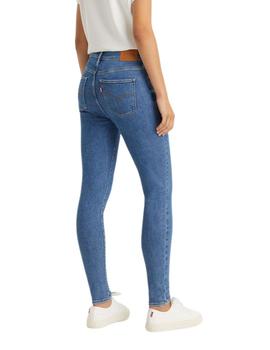 Pantalón Levi's® 721 de tiro alto Blue Wave Mid