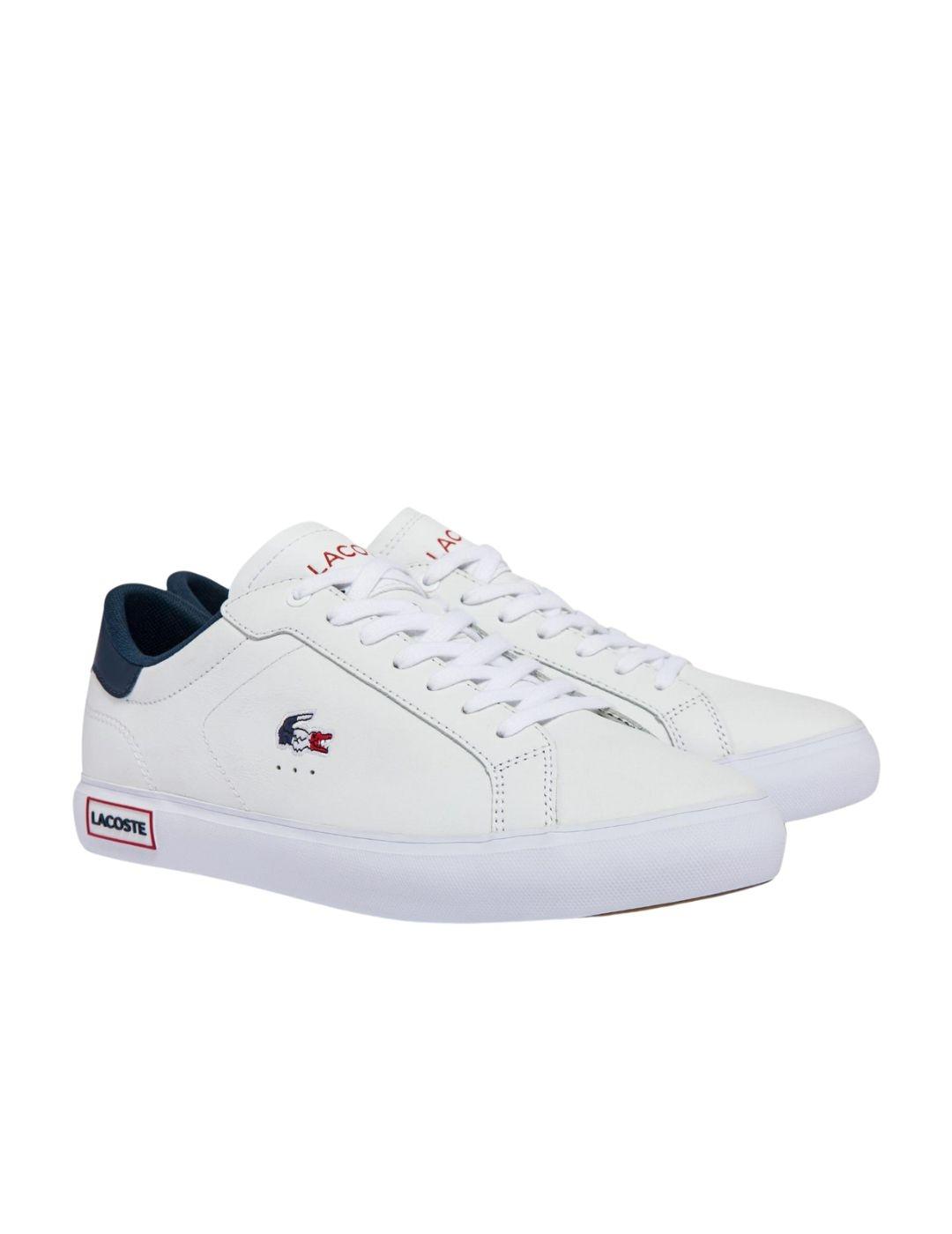 Zapatillas Lacoste Powercourt  de hombre de piel