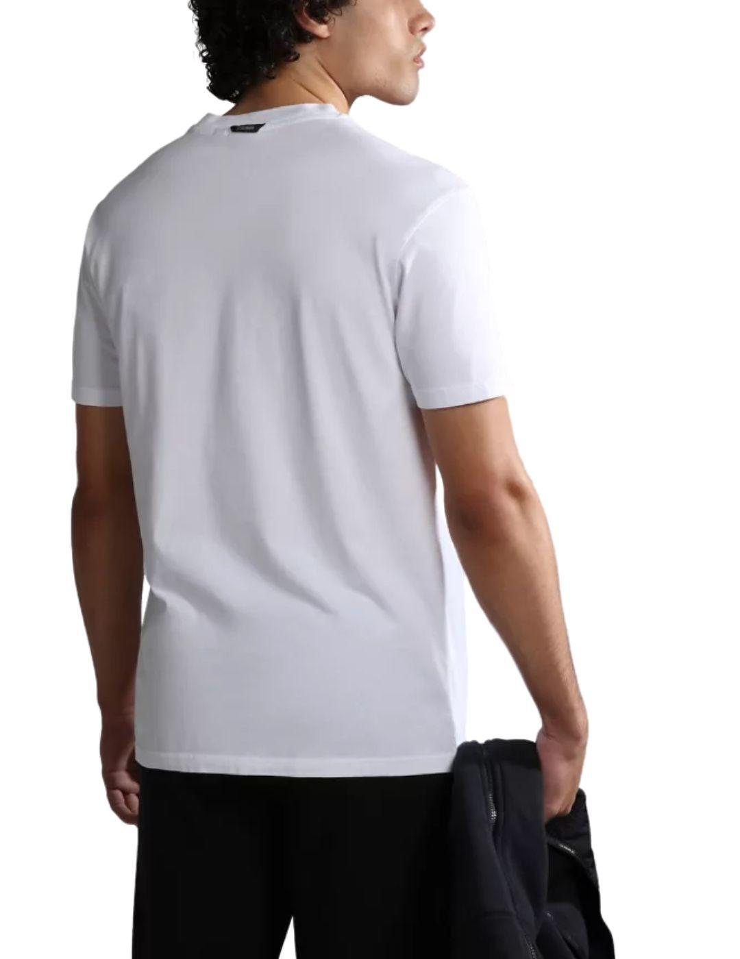 Camiseta Napapijri S-Bollo de manga corta para hombre