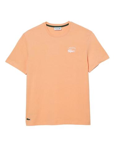 Camiseta Lacoste regular fit de manga corta y cuello redondo