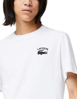 Camiseta Lacoste regular fit de manga corta y cuello redondo