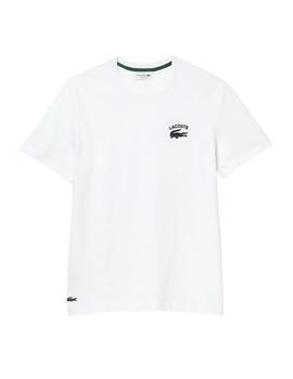 Camiseta Lacoste regular fit de manga corta y cuello redondo