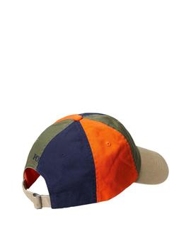 Gorra Polo Ralph Lauren con visera de algodón multicolor