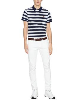 Polo de Polo Ralph Lauren Custom Slim Fit de rayas