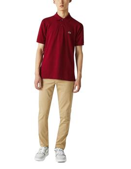 Polo Lacoste Original L1212 de manga corta para hombre