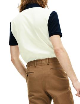 Polo Lacoste para hombre elástico slim fit