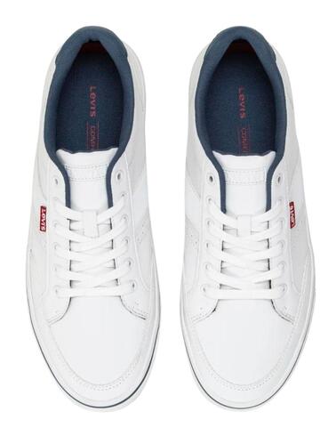 Zapatillas Levi's® Turner 2.0 blancas para hombre