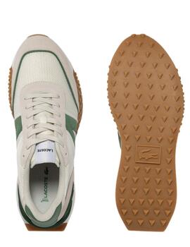 Zapatillas Lacoste L-Spin Deluxe de mujer con talón colorido