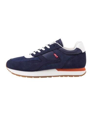 Zapatillas Levi's® Banniste azul marino  para hombre