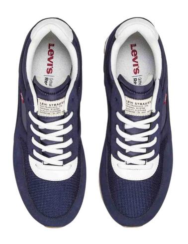 Zapatillas Levi's® Banniste azul marino  para hombre