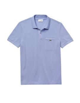 Polo Lacoste con bolsillo para hombre