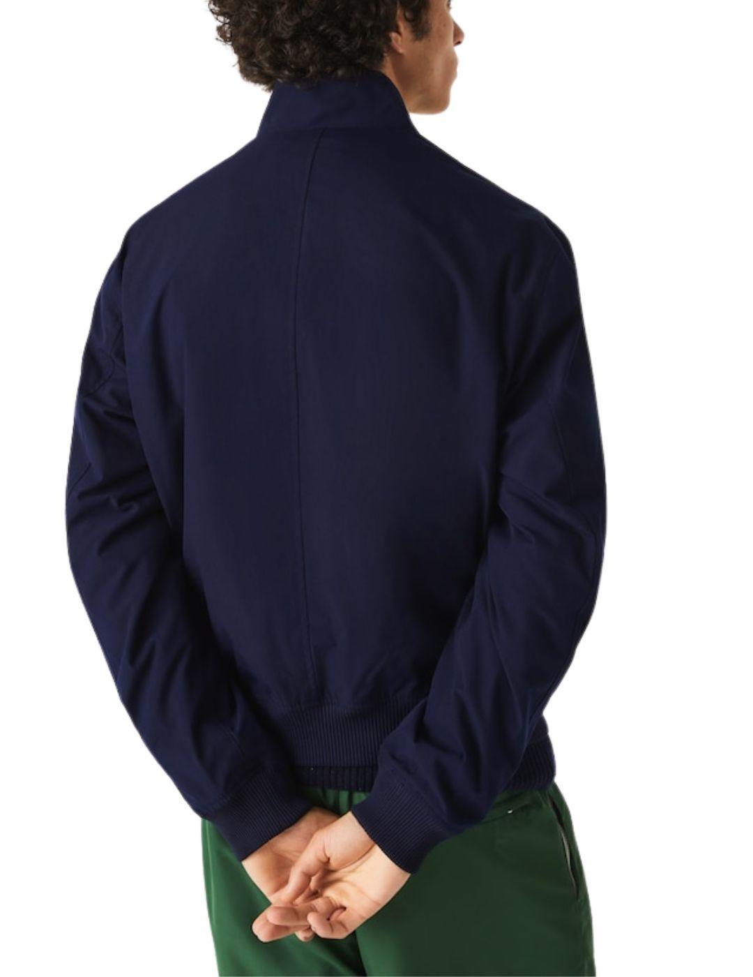 Chaqueta Lacoste de sarga ligera e hidrófuga