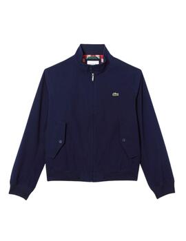 Chaqueta Lacoste de sarga ligera e hidrófuga
